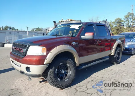2007 Ford F-150 Fx4/Lariat/Xlt из США, поврежденный, VIN 1FTPW14537KC88006